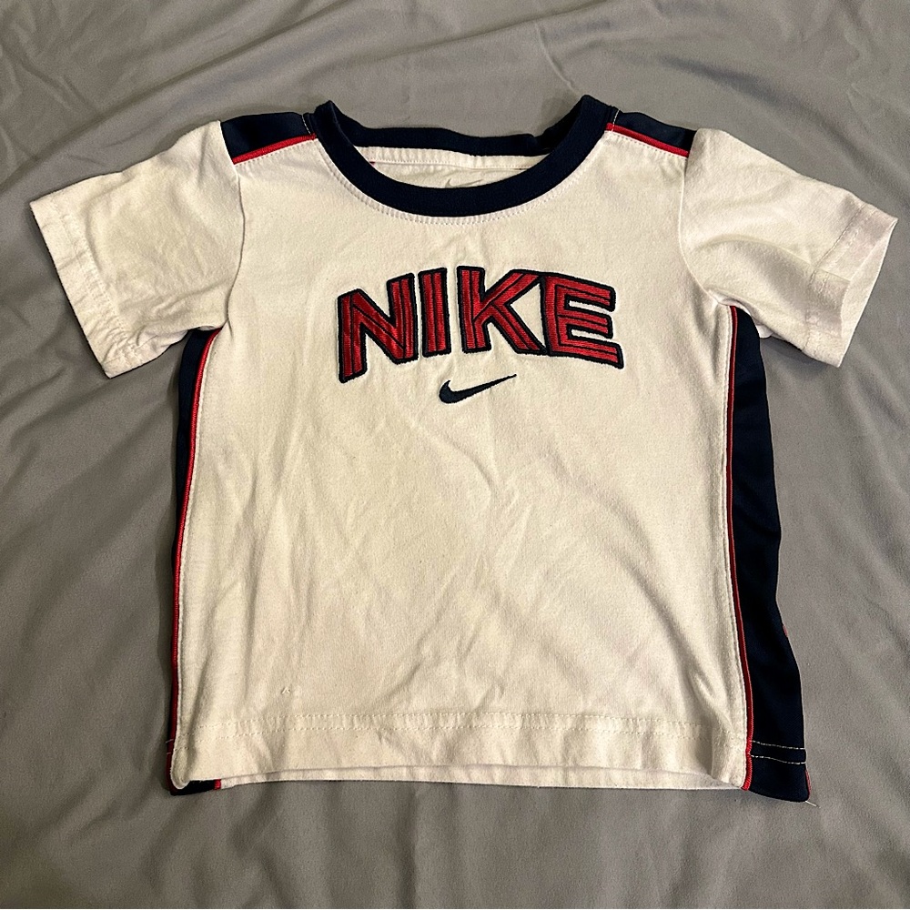 Nike - T-Shirt - White - Sz: 3T